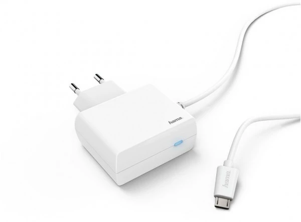 Hama Ladegerät Micro-USB (1,2A) Weiß 1 Hama Ladegerät Micro-USB (1,2A) Weiß