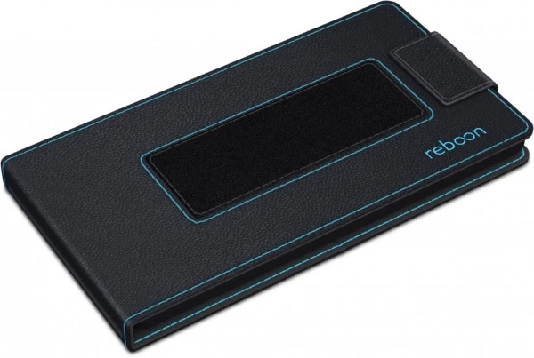 Reboon Boonflip XS Leder Handyhülle Schwarz 1 Reboon Boonflip XS Leder Handyhülle Schwarz