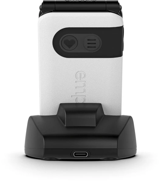 Emporia SIMPLICITYglam Seniorenhandy Weiß 4 Emporia SIMPLICITYglam Seniorenhandy Weiß – Bild 4