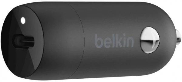 BELKIN KFZ-Ladeadapter USB Type-C (20W) Schwarz 4 BELKIN KFZ-Ladeadapter USB Type-C (20W) Schwarz – Bild 4