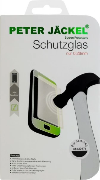 Peter Jäckel HD Glass Protector Displayschutzglas Für Galaxy A5 (2017) 1 Peter Jäckel HD Glass Protector Displayschutzglas Für Galaxy A5 (2017)