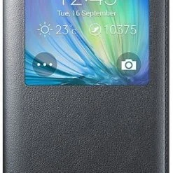 Samsung S-View Cover Für Galaxy A5 Charcoal Black