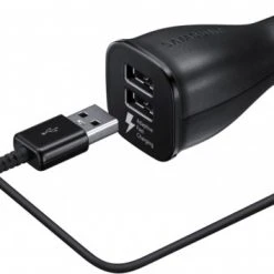 Samsung Kfz-Schnelladegerät Dual-USB-Port Schwarz