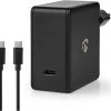 Nedis WCPD65W100BK Netzladegerät Schwarz