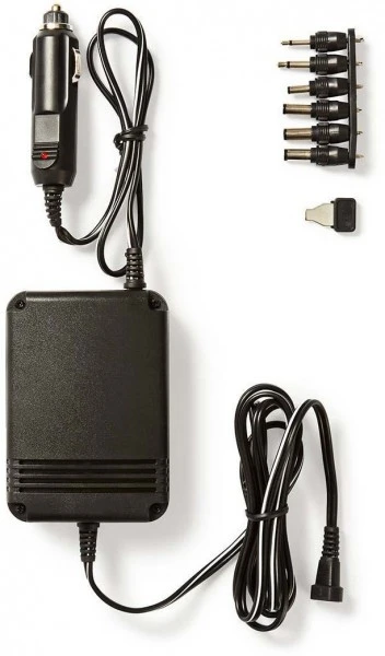 Nedis DCPA004 DC-Universalnetzteil (2,0A) Schwarz 2 Nedis DCPA004 DC-Universalnetzteil (2,0A) Schwarz – Bild 2