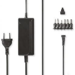 Nedis ACPA004 AC-Universalnetzteil (2,4-3,0A) Schwarz