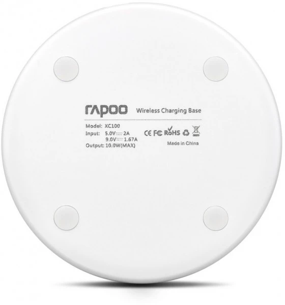 Rapoo XC100 Kabelloses Ladegerät Weiß 2 Rapoo XC100 Kabelloses Ladegerät Weiß – Bild 2