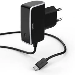 Hama Ladegerät Micro-USB Schwarz