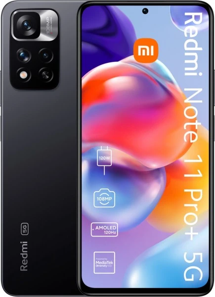 Xiaomi Redmi Note 11 Pro+ 5G (8GB+256GB) Smartphone Graphite Gray 1 Xiaomi Redmi Note 11 Pro+ 5G (8GB+256GB) Smartphone Graphite Gray