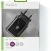 Nedis WCQC302ABK Netzladegerät 3,0 A Schwarz