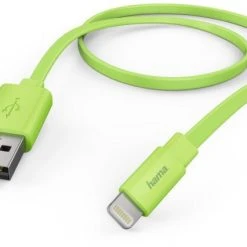 Hama Lade-Sync-Kabel Lightning (1,2m) Grün
