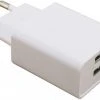 RealPower Wallcharger 2 Fach 2.1A USB-Netzteil