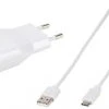 Vivanco TCVVUSBC24A_W USB-Ladegerät Mit USB-C Kabel (1,2m) Weiß