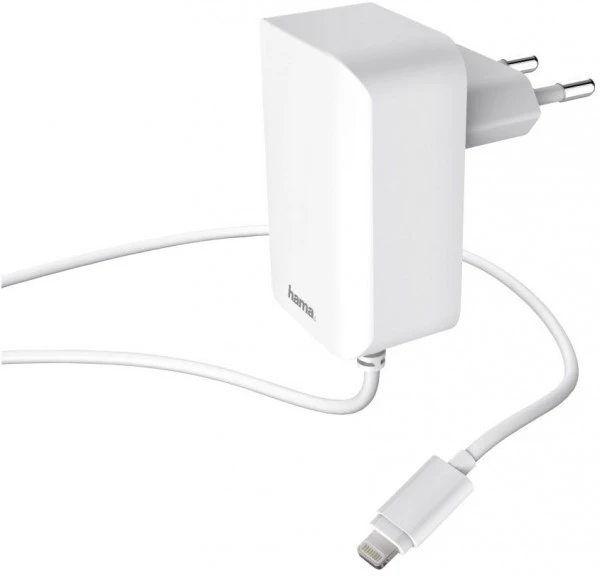 Hama Lightning Ladegerät Weiss 1 Hama Lightning Ladegerät Weiss