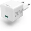 Hama Mini-Schnellladegerät USB-C (20W) Weiss