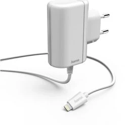 Hama Ladegerät Lightning Weiss