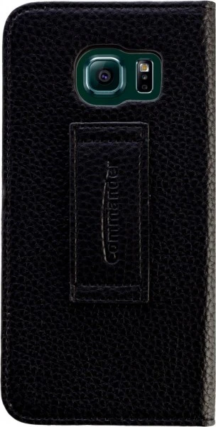 Commander Double Window (Leder) Für Galaxy S6 Edge Schwarz 3 Commander Double Window (Leder) Für Galaxy S6 Edge Schwarz – Bild 3