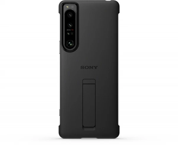 Sony Style Cover Stand Für Xperia 1 IV Schwarz 1 Sony Style Cover Stand Für Xperia 1 IV Schwarz