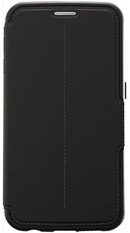 OtterBox Strada Leder Schutz-/Design-Cover Schwarz 1 OtterBox Strada Leder Schutz-/Design-Cover Schwarz