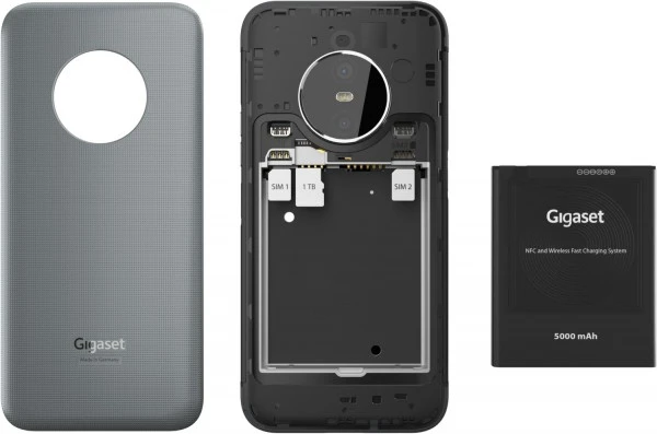 Gigaset GX6 Smartphone Titanium Grey 2 Gigaset GX6 Smartphone Titanium Grey – Bild 2