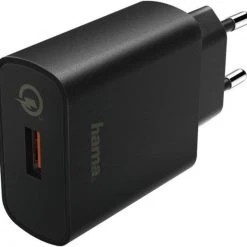Hama Qualcomm Quick Charge 3.0" Schwarz