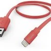 Hama Lade-Sync-Kabel Lightning (1,2m) Pink