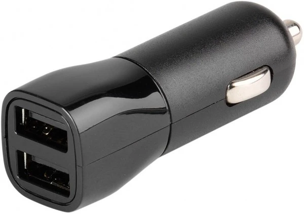 Vivanco 17W Dual USB Kfz Ladegerät Schwarz 1 Vivanco 17W Dual USB Kfz Ladegerät Schwarz