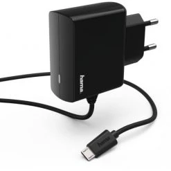 Hama Ladegerät Micro-USB (2,4A) Schwarz