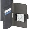 Hama Booklet Smart Move Carbon Gr. XL Grau 4,7 - 5,1"