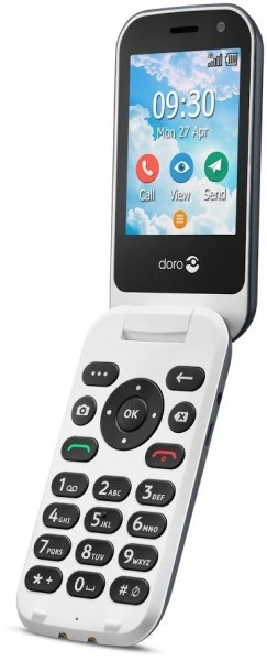 Doro 7080 Seniorenhandy Graphit/weiß 5 Doro 7080 Seniorenhandy Graphit/weiß – Bild 5