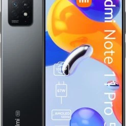 Xiaomi Redmi Note 11 Pro 5G (6GB+128GB) Smartphone Graphite Gray