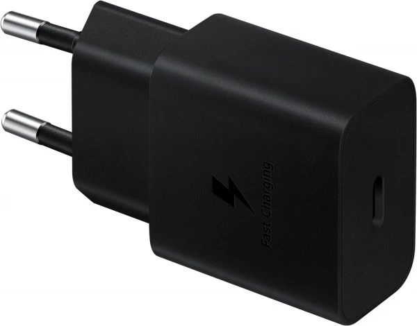 Samsung Schnellladeadapter USB Type-C (15W) Schwarz 3 Samsung Schnellladeadapter USB Type-C (15W) Schwarz – Bild 3