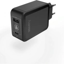 Hama USB-C Ladegerät (42W) Schwarz