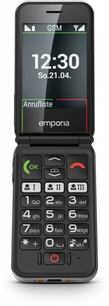 Emporia SIMPLICITYglam Seniorenhandy Weiß 1 Emporia SIMPLICITYglam Seniorenhandy Weiß