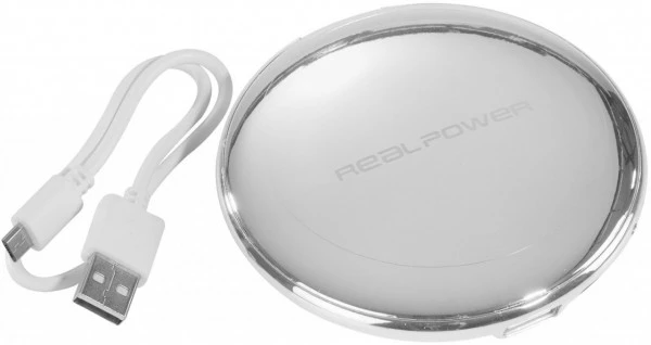 RealPower PB 7000 Ladies Edition Mobiles Ladegerät Silber 4 RealPower PB 7000 Ladies Edition Mobiles Ladegerät Silber – Bild 4