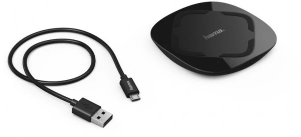 Hama QI - UFC 10 Kabellos Ladegerät Schwarz 3 Hama QI - UFC 10 Kabellos Ladegerät Schwarz – Bild 3