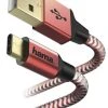 Hama USB-Kabel Reflected (1,5m) Rot