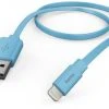 Hama Lade-Sync-Kabel Lightning (1,2m) Blau