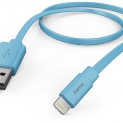 Hama Lade-Sync-Kabel Lightning (1,2m) Blau