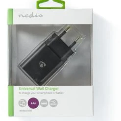 Nedis WCHAU242ABK Netzladegerät (2,4A) Schwarz 5 Nedis WCHAU242ABK Netzladegerät (2,4A) Schwarz -Apple-Geschäft 3a6ebbbd 5402 4b89 b617 6e2fe07bb25b 600x600