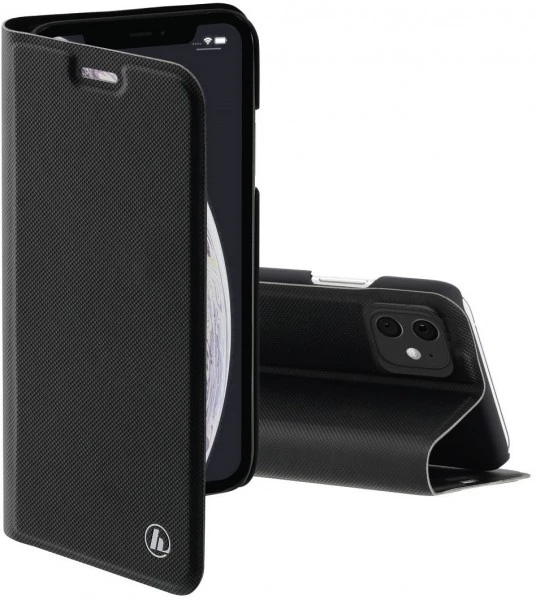 Hama Booklet Slim Pro Für IPhone 11 Schwarz 1 Hama Booklet Slim Pro Für IPhone 11 Schwarz