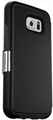 OtterBox Strada Leder Schutz-/Design-Cover Schwarz 2 OtterBox Strada Leder Schutz-/Design-Cover Schwarz – Bild 2