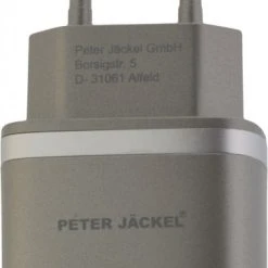 Peter Jäckel Premium USB Charger STYLE Reiseladegerät Anthrazit