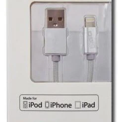 2Go USB > Lightning Kabel (1m) Grau