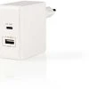 Nedis WCPD45W100WT Netzladegerät (45W) Weiß