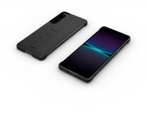 Sony Style Cover Stand Für Xperia 1 IV Schwarz 4 Sony Style Cover Stand Für Xperia 1 IV Schwarz – Bild 4
