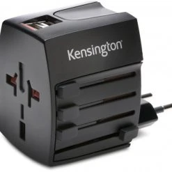 Kensington Internationaler Reiseadapter Schwarz
