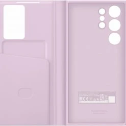 Samsung Smart View Wallet Case Für Galaxy S23 Ultra Lavendel
