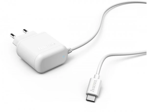 Hama Ladegerät USB Type-C (3A) Weiß 1 Hama Ladegerät USB Type-C (3A) Weiß