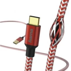 Hama USB-Kabel Reflected (1,5m) Rot -Apple-Geschäft 4f231062 5b08 4349 99d9 79fb1cec7ce7 600x600